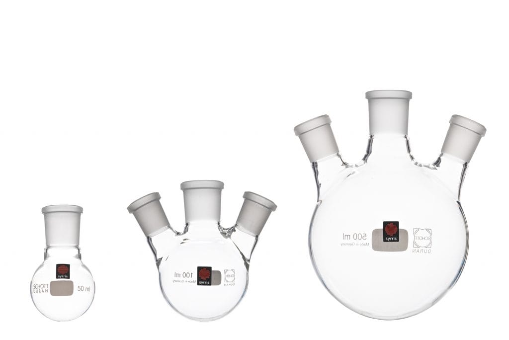 Syrris Atlas Flasks Key feature - wide range