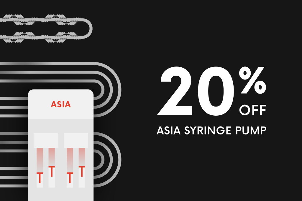 40% off Syrris Asia Syringe Pump