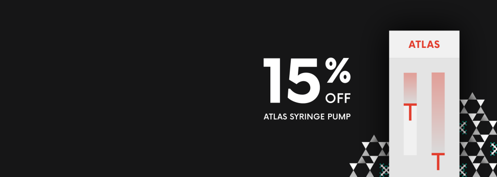 15% off Syrris Atlas Syringe Pump